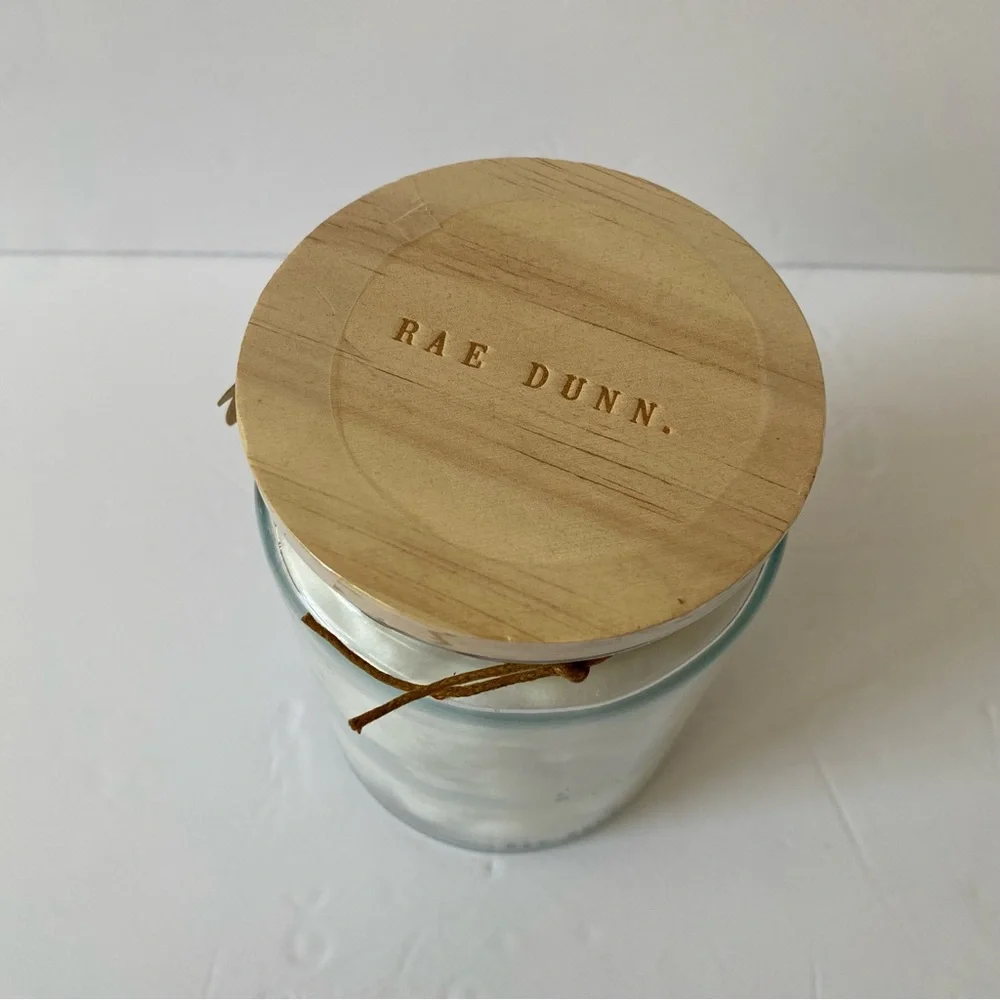 NWT Rae Dunn BLESSED Cotton Ball Jar